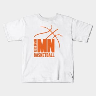 Minnesota Basketball 01 Kids T-Shirt